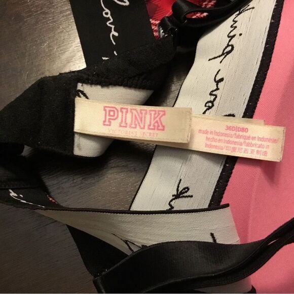 PINK WEAR EVERYWHERE WIRELESS LIGHTLY-LINED BRA 36D - Picture 4 of 4